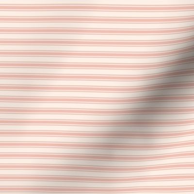 Stripe in dusty pink 1x0.4