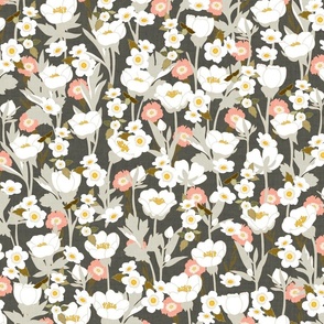Buttercup Meadow Grey Large