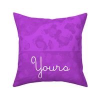 Yours Pillowcase Purple