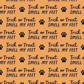 Trick or Treat, Smell My Feet - Pumpkin, Medium Scale