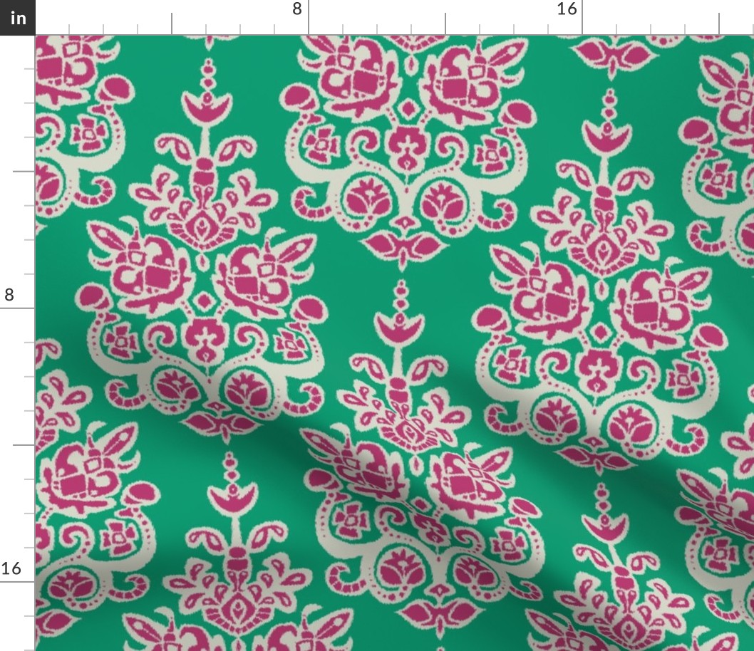 Saina damask ikat