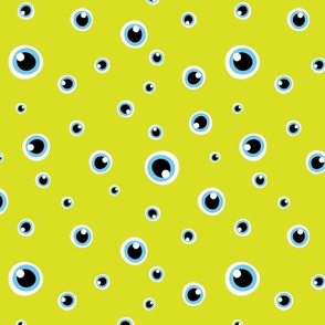 Monster Googly Eyes // Chartreuse