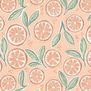 Orange_Slice_Summer pale peach_Medium Hufton Studio