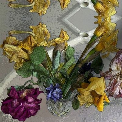 Dead Flowers in a Vase