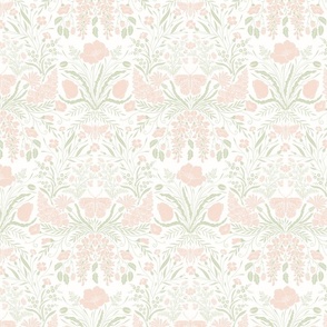  Light Pale Pink and Green