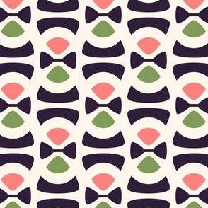 2820 B Small - abstract retro forms