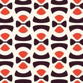 2820 F Small - abstract retro forms