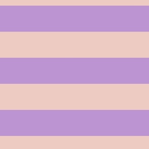 Horizontal Stripes lilac