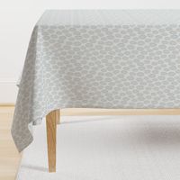 abstract leopard spots in ikat style | soft blue and light gray | small