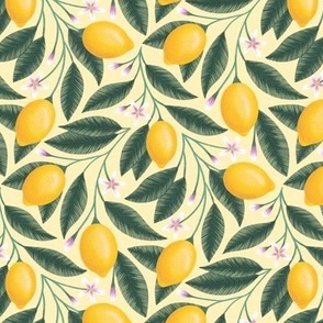 Summer Lemons Yellow - Small