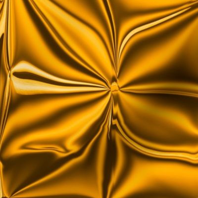 faux silky folded fabric or liquified golden effect  hues four directional half drop 12” repeat