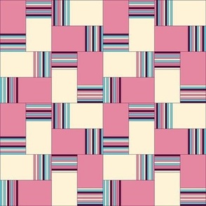 Pink Rainbow Tiles
