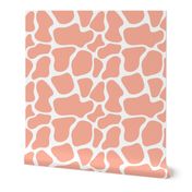 Cow Print - Peach