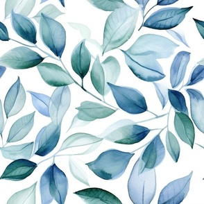 Azure Leaf Whispers