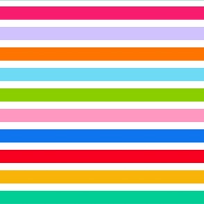 Horizontal Colorful Stripes