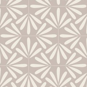 Geofloral _ creamy white_ silver rust blush pink 02 _ art deco floral
