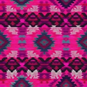 Neon Pink Kilim