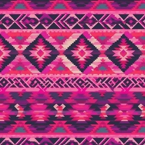 Hot Pink Kilim