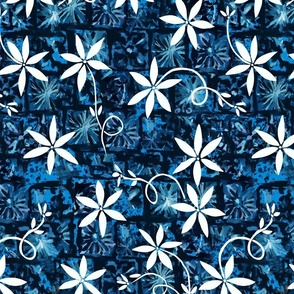 Elvis Blue Hawaii Inspired fabric