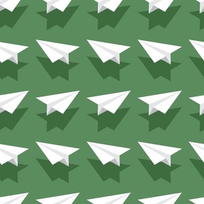 Paper Airplanes | Spring Green 