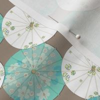 paper sun umbrella