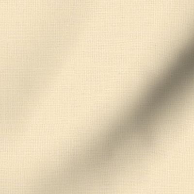 Faux burlap hessian textured fabric cornsilk white 