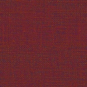 Faux Burlap hessian woven solid in russet brown 