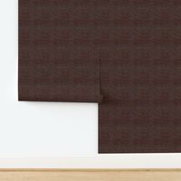 Faux Burlap hessian woven solid in deep russet brown