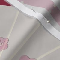 paper parasol - pale plum - lg applique