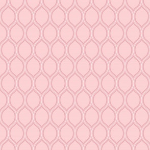 Small scale • Pink retro trellis