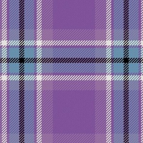 Town Square Plaid in Lavender and Sky Blue