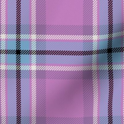 Town Square Plaid in Pink and Baby Blue