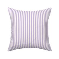 tickled lavender _purple  and off white_even stripe 