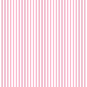 pink gloss _ warm pink and off white even plain stripe