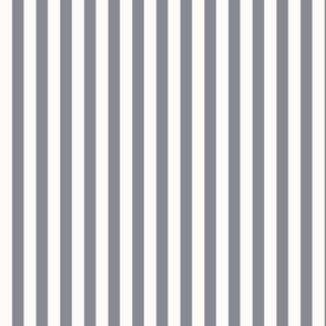 SLEET_Medium gray and cream stripe