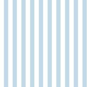 ICE MELT_baby blue and off white classic stripe