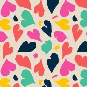Colorful Matisse Hearts