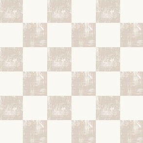 Textured Classic Basic Check , beige, 2in