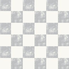 Textured Classic Basic Check, light grey, 2in