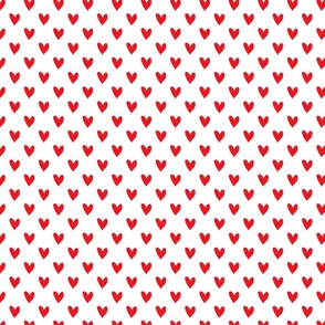 Valentine Fabric - Hearts White on Red 29970226 - 1484929012