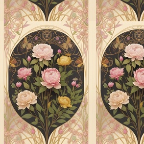 Shabby chic decor,Rose pattern wallpaper,Victorian era furniture, Antique style decor,Belle Epoque fashion,Beautiful pattern designs,Summer butterflies wallpaper,Floral print bedding,Elegant home decor,Chic fashion,French country style furniture,Vintage w