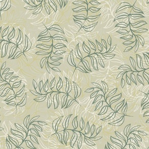 pinnate-leaves_taupe-green