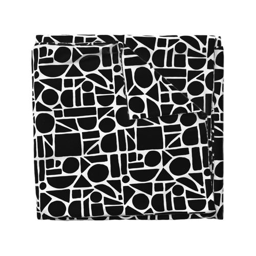 Black & White Geometric Shapes | Medium