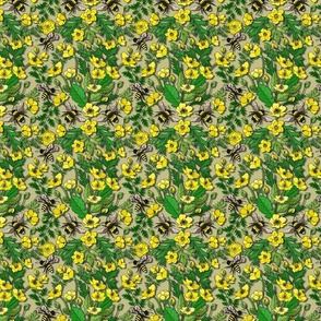 Buttercup Meadow (small scale Khaki)