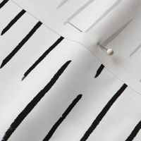 Birch Bark | White | Medium | Horizontal Stripes