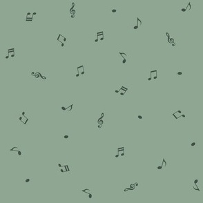 Music Notes (green)