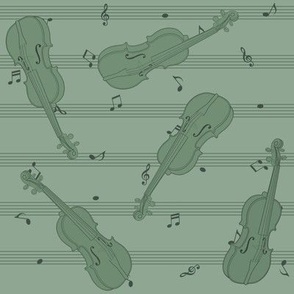 Violin Music (green)