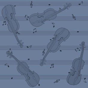 Violin Music (blue)