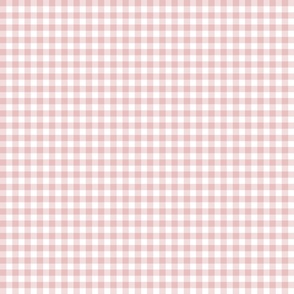 3/8” gingham checkers/heavenly pink/extra small tiny