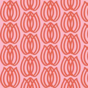 Tulips - pink & coral